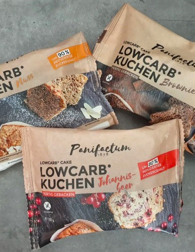 Low-Carb Κέικ 'Ξηροί Καρποί & Chia' - Χωρίς Γλουτένη (100γρ) Panifactum