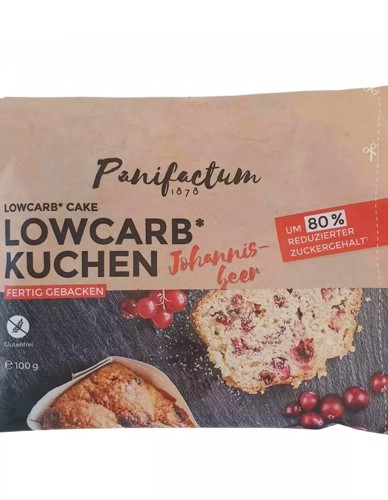 Low-Carb Κέικ με 'Μούρα' - Χωρίς Γλουτένη (100γρ) Panifactum