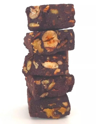 Low-Carb Μπουκίτσες 'Bites' με Κακάο & Ξηρούς Καρπούς - Χωρίς Γλουτένη (100γρ) Panifactum