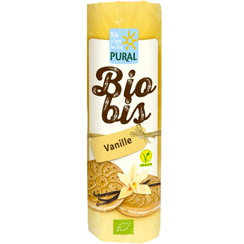 Μπισκότα με γέμιση Κρέμα Βανίλια (300γρ) Pural