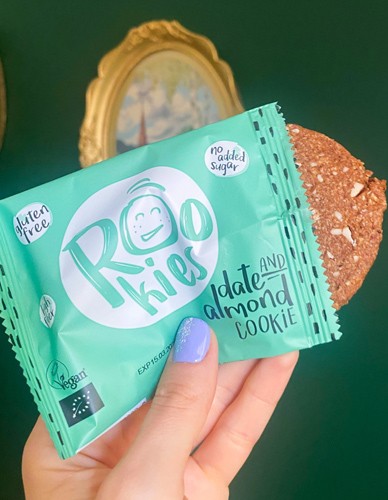 Vegan Μπισκότο 'Rookies Cookies' Χουρμάδες & Αμύγδαλα Χ/ΓΛ (40γρ) Rookies