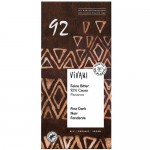 Σοκολάτα Μαύρη με 92% Kακάο Παναμά (80γρ) Vivani