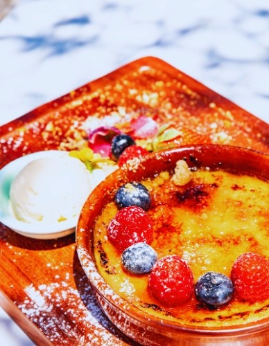 Σοκολάτα Γάλακτος με Γέμιση Crème Brulee (40γρ) Vivani