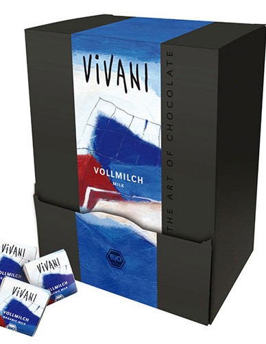 Mini Σοκολατάκια Γάλακτος (200τμχ) Vivani