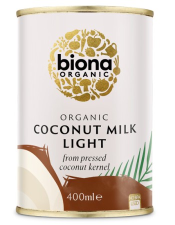 Γάλα Καρύδας Ελαφρύ (400ml) Biona