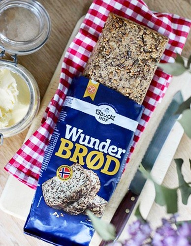 Μείγμα για Πολύσπορο Ψωμί 'Scandinave Wunder Brood' - Χωρίς Αλεύρι/Γλουτένη (600γρ) Bauckhof