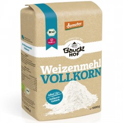 Αλεύρι Σιταριού Ολικής Άλεσης (1kg) Bauckhof
