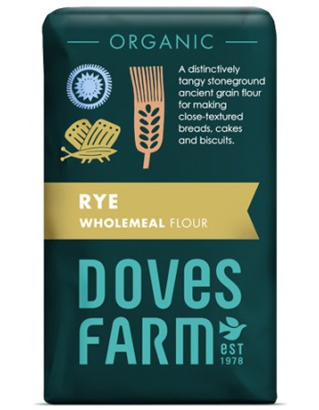 Αλεύρι Σίκαλης Ολικής Πετροαλεσμένο (1kg) Doves Farm