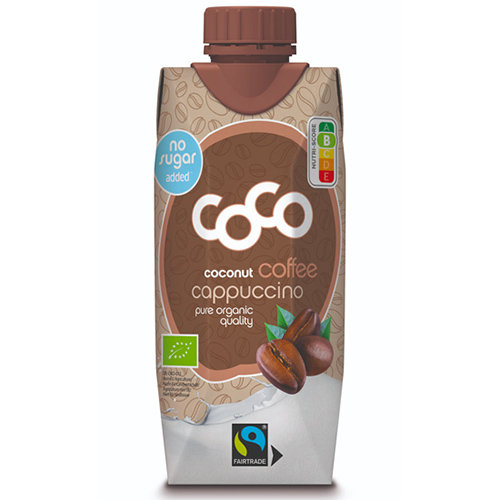 Γάλα Καρύδας με Καφέ 'Cappuccino' - Χωρίς Ζάχαρη (330ml) Dr. Martins