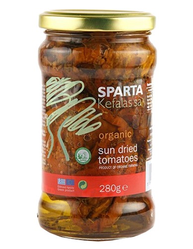 Λιαστή Τομάτα σε Ελαιόλαδο (280γρ) Sparta Kefalas