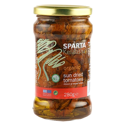 Λιαστή Τομάτα σε Ελαιόλαδο (280γρ) Sparta Kefalas