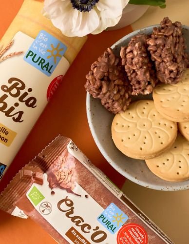 Μπισκότα με γέμιση Κρέμα Βανίλια Bourbon (320γρ) Pural