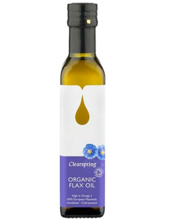 Λινέλαιο Ψυχρής Έκθλιψης (250ml) Clearspring