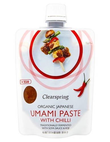 Umami Πάστα Σόγιας με Τσίλι (150γρ) Clearspring