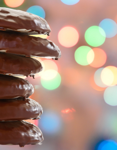 Χριστουγεννιάτικα Μπισκότα Lebkuchen με Σοκολάτα ΧΓΛ (200γρ) Schär