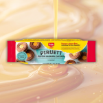 Μπισκότα 'Piruett' με Γέμιση Αλατισμένη Καραμέλα ΧΓΛ (110γρ) Schar