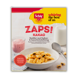 Δημητριακά 'ZAPS' ΧΓΛ με Φουντούκι & Κακάο (300γρ) Schar