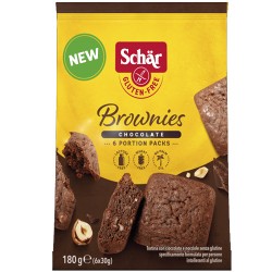 Brownies Σοκολάτας Χωρίς Γλουτένη/Λακτόζη (180γρ) Schar