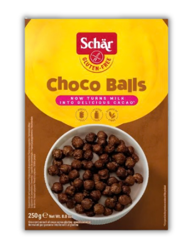 Δημητριακά Σοκολατένιες Μπαλίτσες 'Choco Balls' Χωρίς Γλουτένη/Λακτόζη (250γρ) Schar