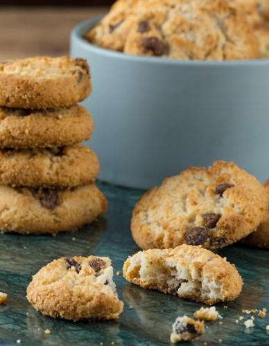 Μπισκότα με Κομμάτια Σοκολάτας 'Choco Chip' Χωρίς Γλουτένη/Λακτόζη (100γρ) Schar
