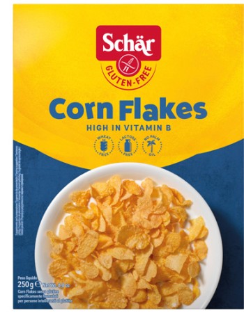 Νιφάδες Καλαμποκιού 'Corn Flakes' Χωρίς Γλουτένη/Λακτόζη (250γρ) Schar