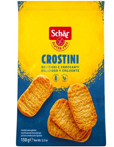 Παξιμαδάκια 'Crostini' Χωρίς Γλουτένη/Λακτόζη (150γρ) Schar