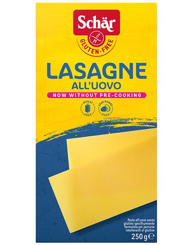 Λαζάνια Χωρίς Γλουτένη/Λακτόζη (250γρ) Schar