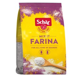 Αλεύρι Γενικής Χρήσης 'Farina Mix It!' Χωρίς Γλουτένη/Λακτόζη (500γρ) Schar