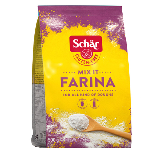 Αλεύρι Γενικής Χρήσης 'Farina Mix It!' Χωρίς Γλουτένη/Λακτόζη (500γρ) Schar