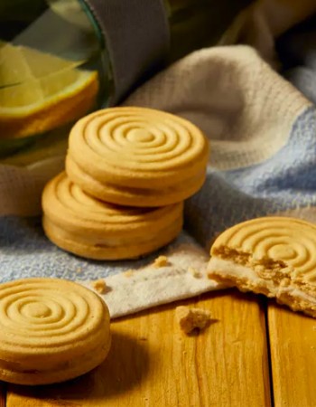 Μπισκότα με Βανίλια 'Vanilla Creams' Χωρίς Ζάχαρη/Γλουτένη (115γρ) Schar