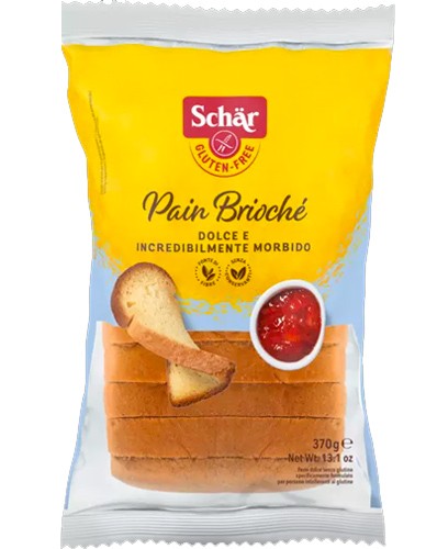 Ψωμί Μπριός σε Φέτες 'Pain Brioche' - Χωρίς Γλουτένη (370γρ) Schar