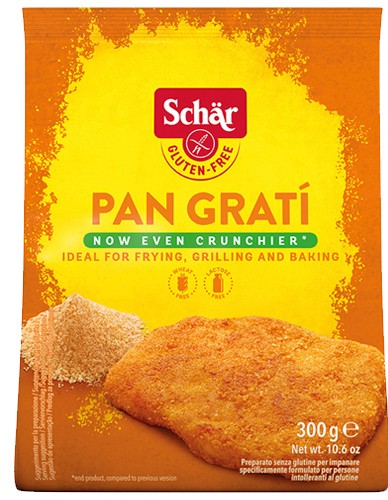 Φρυγανιά Τριμμένη 'Pan Grati' Χωρίς Γλουτένη/Λακτόζη (300γρ) Schar