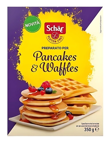 Μείγμα για Pancakes & Waffles Χωρίς Γλουτένη (350γρ) Schar 
