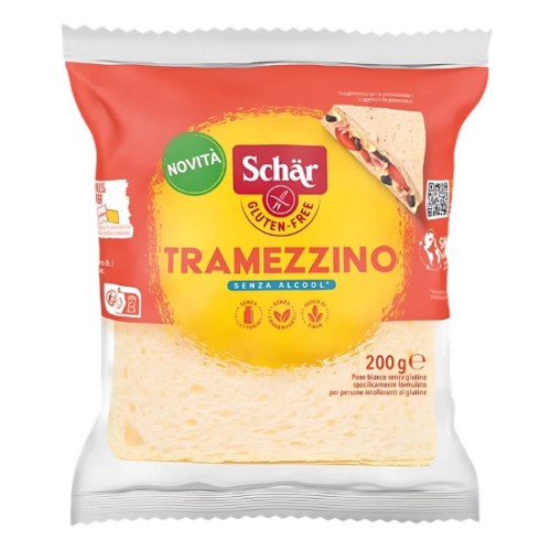 Ψωμί σε Φέτες Χωρίς Κόρα Χωρίς Γλουτένη 'Tramezzino' (200γρ) Schar