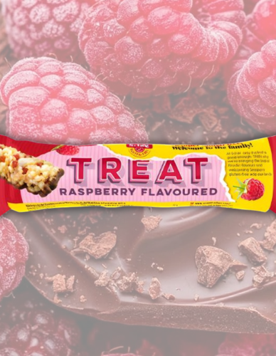 Μπάρα Δημητριακών με σοκολάτα & γεύση Raspberry 'Treat' ΧΓΛ (22γρ) Schar