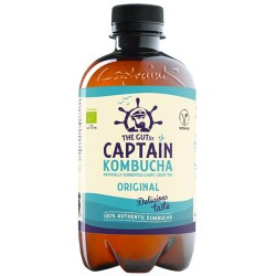 Κομπούχα γεύση 'Φυσική' (400ml) Captain Kombucha