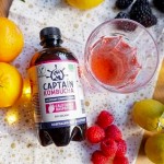 Κομπούχα γεύση 'Ράσμπερι' (400ml) Captain Kombucha
