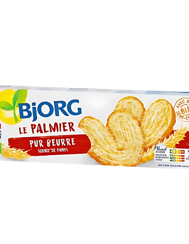 Μπισκότα Βουτύρου "Le Palmier" (100gr) Bjorg