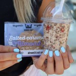 Vegan Μπισκότο Βρώμης με Καραμελωμένα Αμύγδαλα (50γρ) Kookie Cat