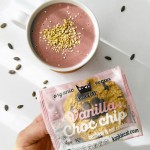 Vegan Μπισκότο Βρώμης-Κάσιους με Βανίλια & Κομματάκια Σοκολάτας (50γρ) Kookie Cat