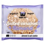 Vegan Μπισκότο Βρώμης με Καραμελωμένα Αμύγδαλα (50γρ) Kookie Cat