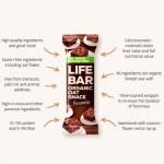 Vegan Μπάρα Βρώμης 'Brownie' Χωρίς Γλουτένη/Ζάχαρη (40γρ) Lifefood