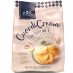Vegan Μπισκότα με Γέμιση Κρέμας Φιστικιού 'Cuordi Crema' (200γρ) Sottolestelle