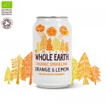 Αναψυκτικό Πορτοκάλι & Λεμόνι - Xωρίς Προσθήκη Ζάχαρης (330ml) Whole Earth