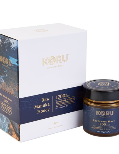 Ωμό Μέλι Μανούκα MGO 1200+ (250γρ) KORU