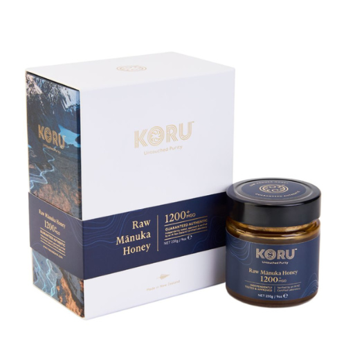 Ωμό Μέλι Μανούκα MGO 1200+ (250γρ) KORU