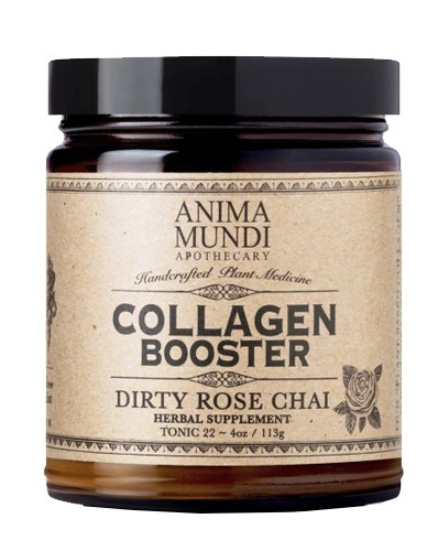 Collagen Booster με Ροδοπέταλα 'Dirty Rose Chai' (113gr) Anima Mundi