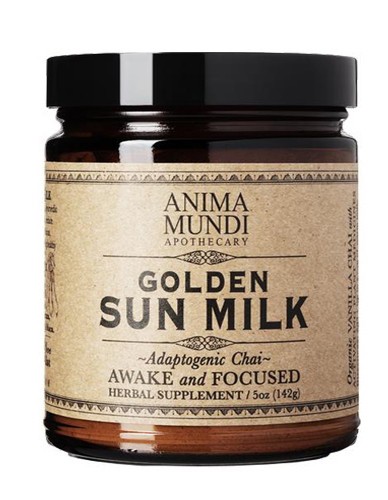 Ρόφημα Ενέργειας 'Golden Sun Milk' (142γρ) Anima Mundi