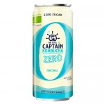 Κομπούχα 'Zero' Φυσική - Χωρίς Ζάχαρη (250ml) Captain Kombucha
