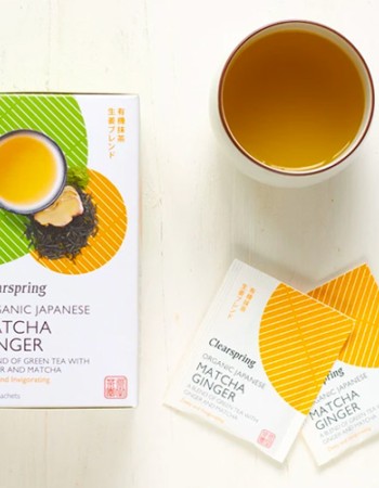 Πράσινο Τσάι με Τζίντζερ & Matcha (20φκλ) Clearspring